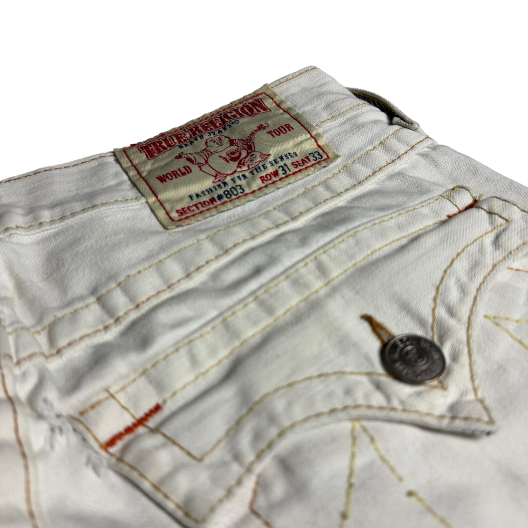 True Religion Jeans Weiß