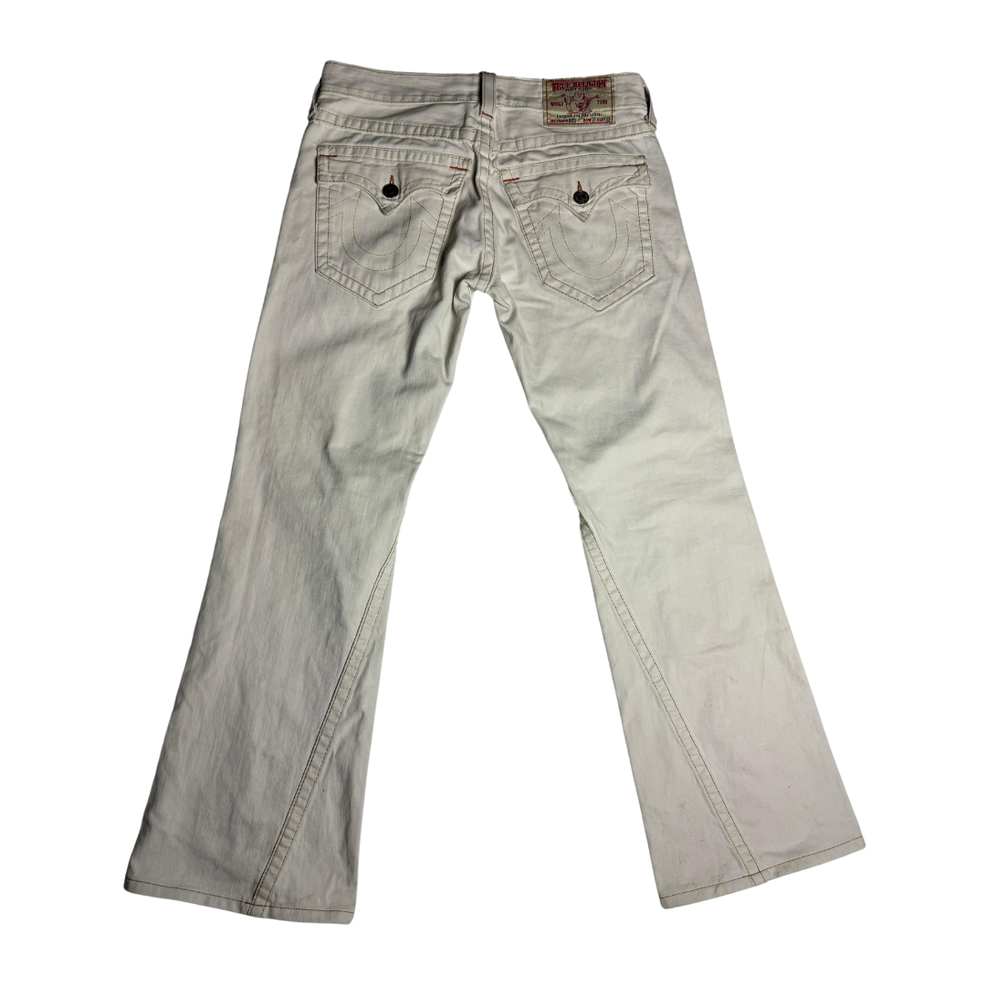 True Religion Jeans Weiß